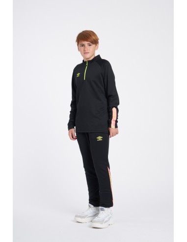Sudadera Axis Half Zip Umbro Junior Negro