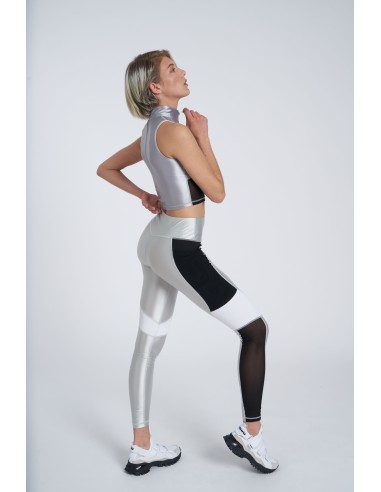 Malla Umbro Mujer Reflective Tech Performance Tight Plata