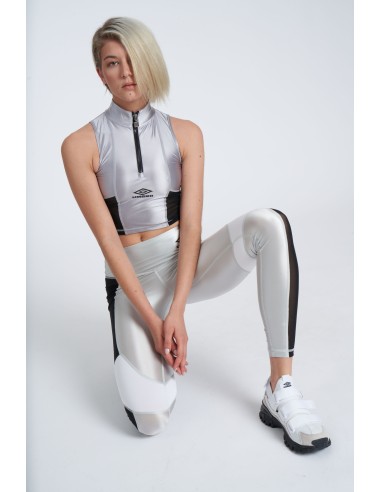 Malla Umbro Mujer Reflective Tech Performance Tight Plata