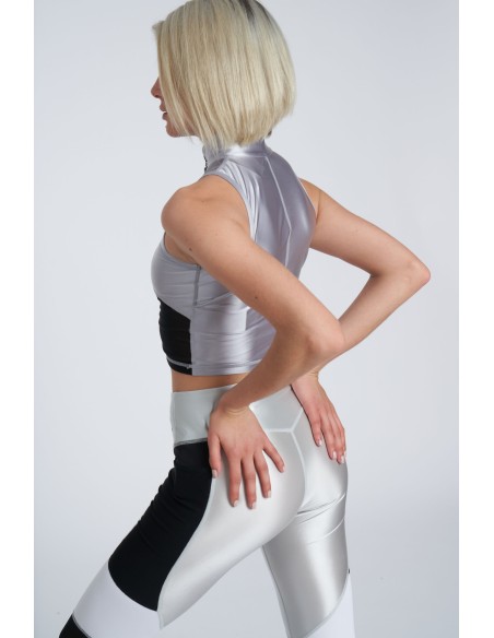 Malla Umbro Mujer Reflective Tech Performance Tight Plata