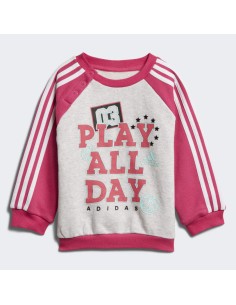 Chandal Essential Adidas Junior Blanco 2