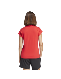 Camiseta Adidas Mujer Sportswear Rojo 2