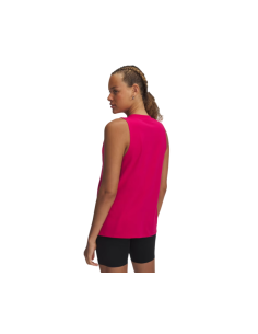 Camiseta Under Armour Mujer Rival Muscle Burdeos 2