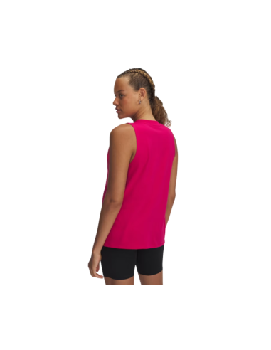 Camiseta Under Armour Mujer Rival Muscle Burdeos