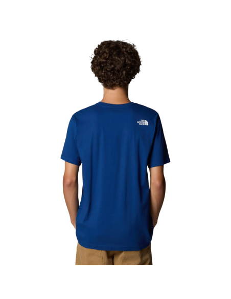 Camiseta The North Face Hombre Mountain Azul