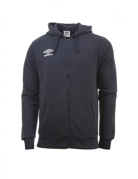 Chaqueta Umbro Mujer Wardrobe Zip Hoodie Small Logo Navy / White / Navy