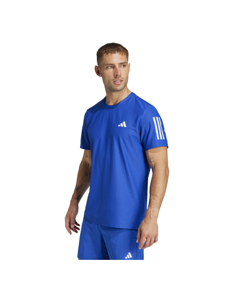 Camiseta Adidas Hombre Performance Azul