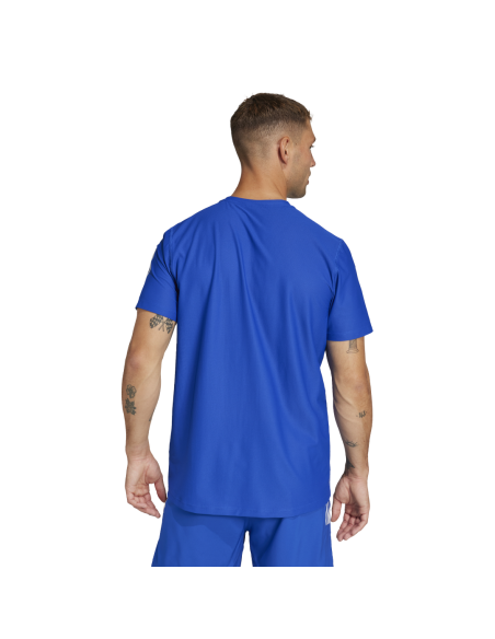 Camiseta Adidas Hombre Performance Azul