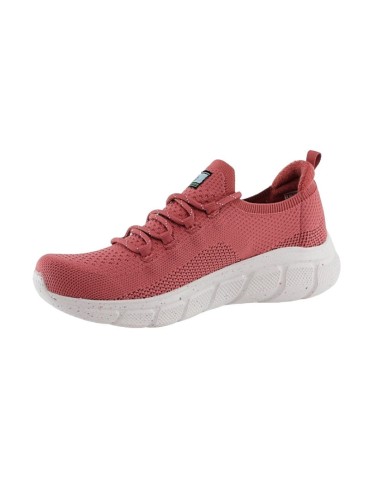 Zapatilla Skechers Mujer Bobs Flex Coral