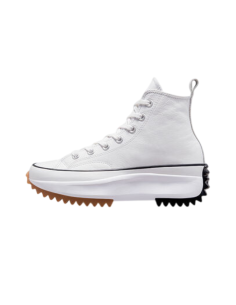 Zapatilla Converse Mujer Run Star Hike Platform Foundational Leather Blanca 2