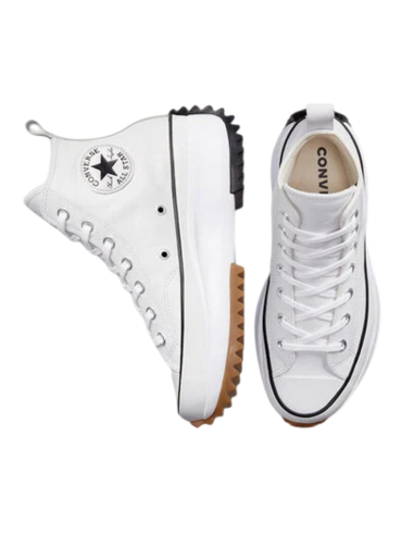 Zapatilla Converse Mujer Run Star Hike Platform Foundational Leather Blanca