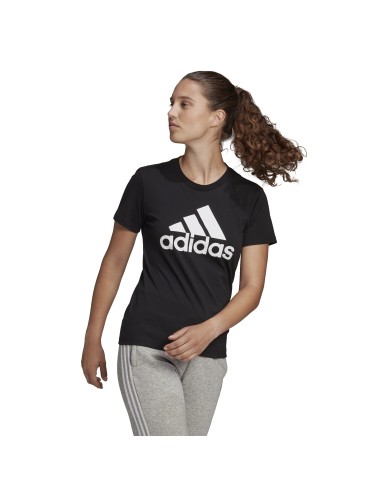 Camiseta Adidas Mujer Essentials Negra