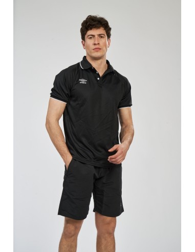 Polo Umbro Unisex Torch Negro Adulto