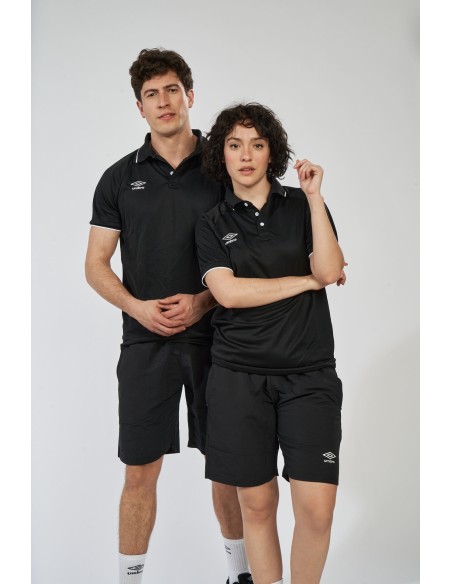 Polo Umbro Unisex Torch Negro Adulto