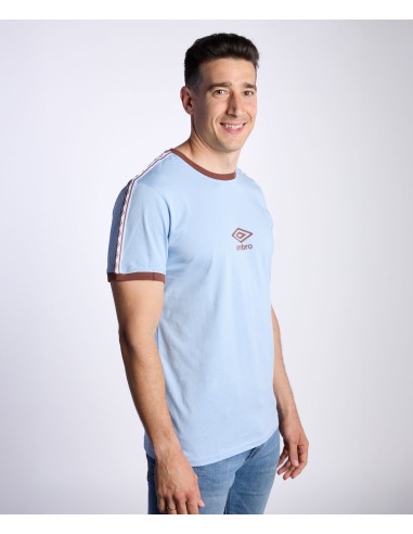 Camiseta Umbro Porta Taped Tee Lightblue