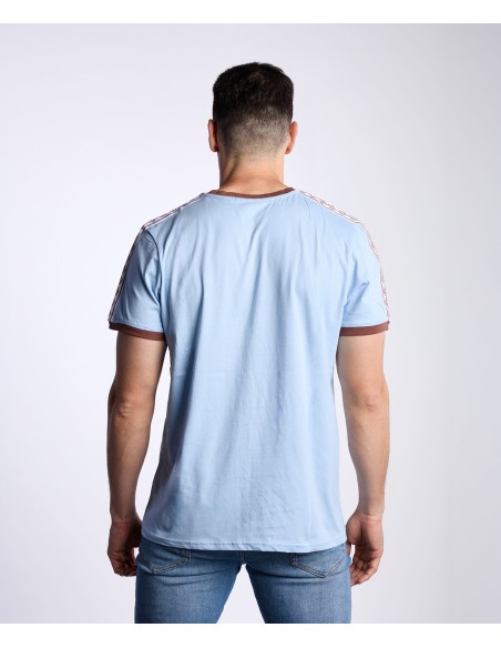 Camiseta Umbro Porta Taped Tee Lightblue