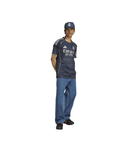 Camiseta Adidas Hombre Real Madrid 25/26 2ª Equipación Marino