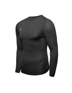 Camiseta Térmica Core LS Umbro Junior Negra