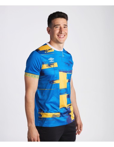 Camiseta Umbro Infimaya Azul Royal / Azul Marino / Amarillo
