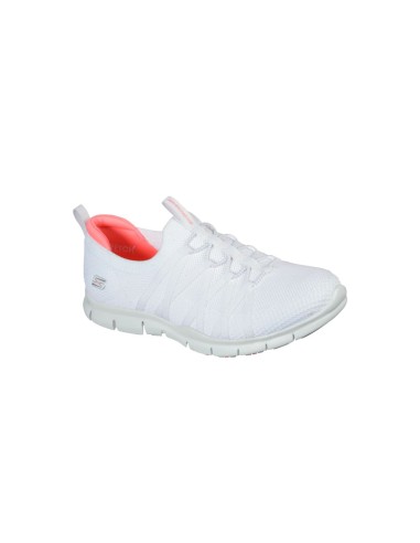 Zapatilla Skechers Mujer Chic Newness Blanca