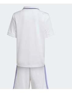 Conjunto Real Madrid 22/23 1ª Equipación Adidas Junior Blanco 2