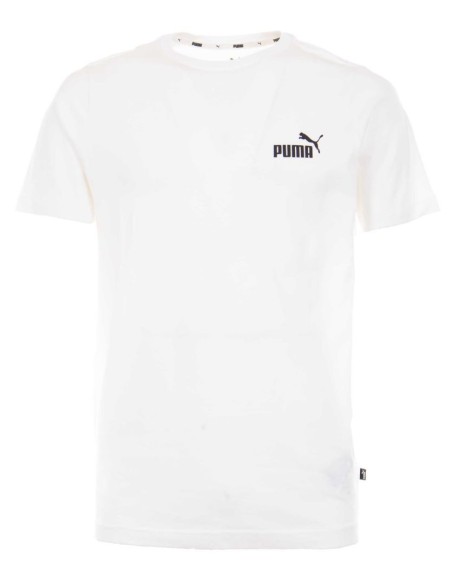Camiseta Puma Hombre Small Logo Blanca