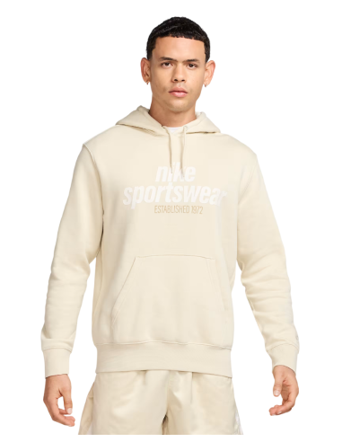Sudadera Nike Hombre Club Beige