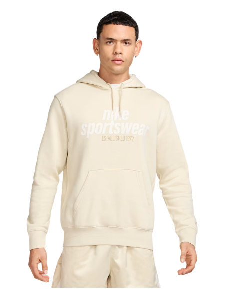 Sudadera Nike Hombre Club Beige