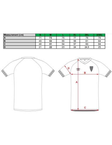 Camiseta Rayo Vallecano Home/23 Jersey Umbro Junior Blanco