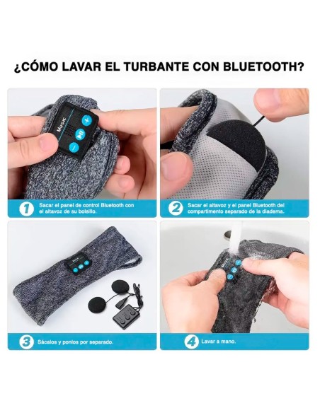 Diadema Bluetooth Smartia Gris