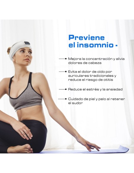 Diadema Bluetooth Smartia Gris