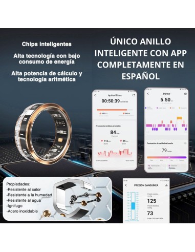 Anillo Inteligente Smartia Básico Plata
