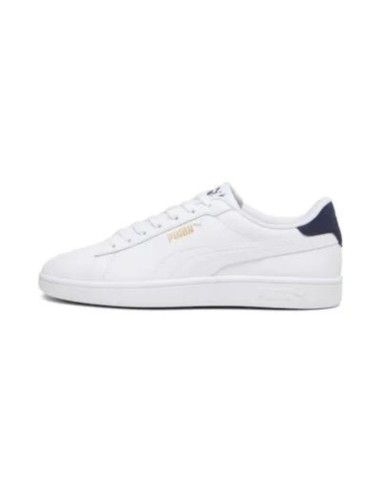 Zapatilla Puma Hombre Smash 3.0 Blanca