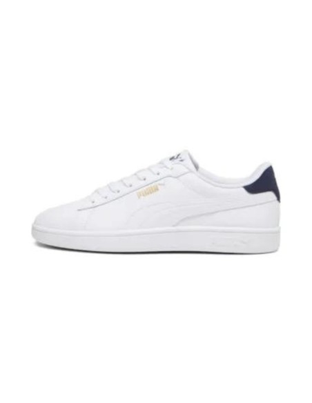 Zapatilla Puma Hombre Smash 3.0 Blanca