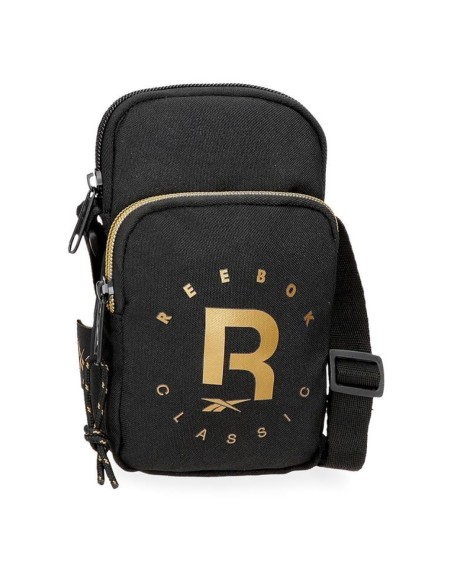 Bandolera Reebok Gold Negra