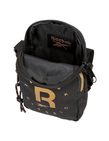 Bandolera Reebok Gold Negra