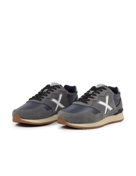 Zapatilla Munich Hombre Dash Premium Gris