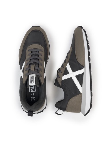 Zapatilla Munich Hombre Rush Negra