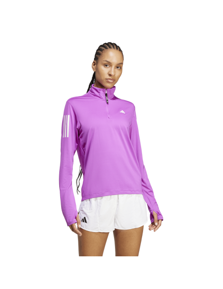 Sudadera  Adidas Mujer Own The Run Morada