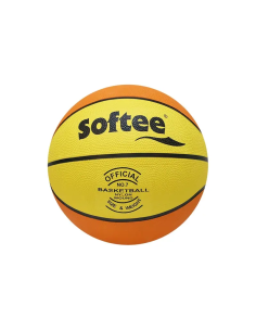 Balón De Baloncesto Softee Nylon amarillo