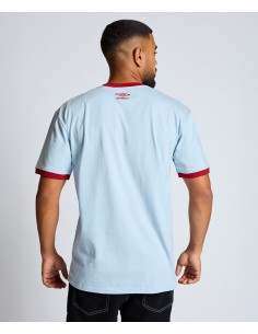 CAMISETA UMBRO TALA T-SHIRT SKY BLUE / WHITE / CHILLY PEPPER 2