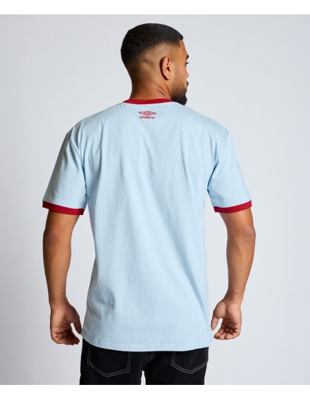 CAMISETA UMBRO TALA T-SHIRT SKY BLUE / WHITE / CHILLY PEPPER