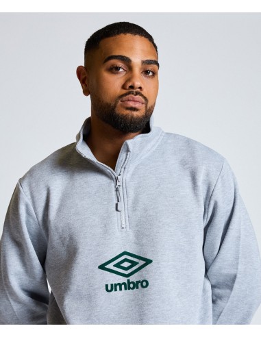 SUDADERA UMBRO TALA HALF ZIP ULTIMATE GREY / STORM