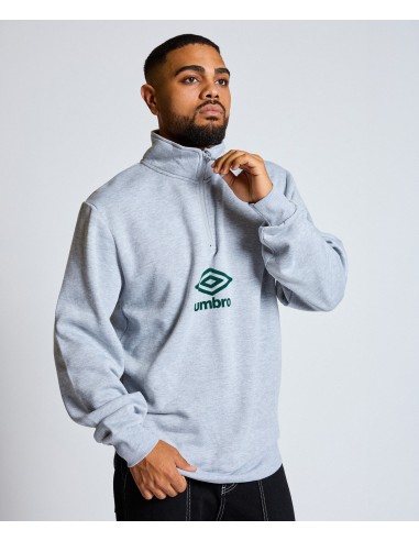 SUDADERA UMBRO TALA HALF ZIP ULTIMATE GREY / STORM