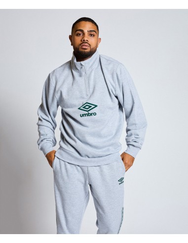 SUDADERA UMBRO TALA HALF ZIP ULTIMATE GREY / STORM