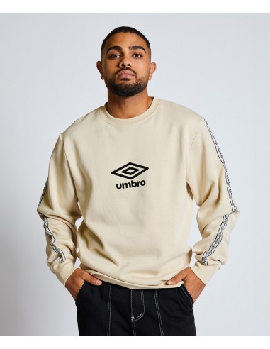 SUDADERA UMBRO TAPE SWEAT DUNCAN BEIGE / BLACK