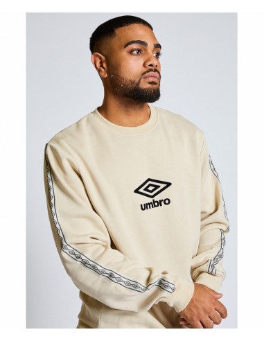 SUDADERA UMBRO TAPE SWEAT DUNCAN BEIGE / BLACK