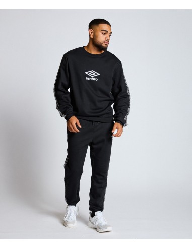 SUDADERA UMBRO TAPE SWEAT BLACK / WHITE