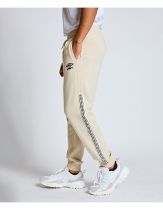 PANTALÓN UMBRO TAPE JOGGER DUNCAN BEIGE / BLACK
