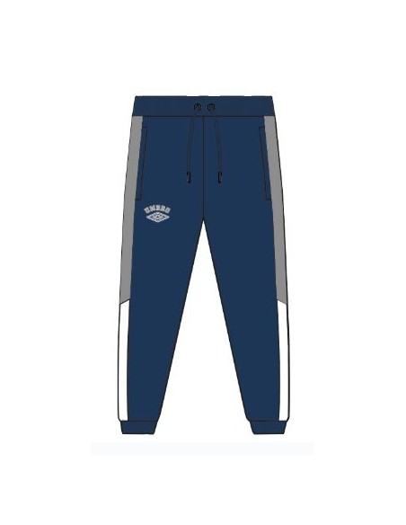 PANTALÓN UMBRO TALA JOGGER - JUNIOR - NAVY / ULTIMATE GREY / WHITE